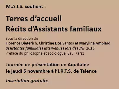 Terres d'accueil : récits d'assistants familiaux