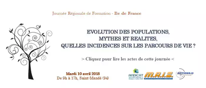 Evolution des populations, mythes et réalités, quelles incidences sur les parcours de vie?